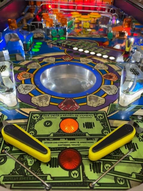 millionaire pinball machine