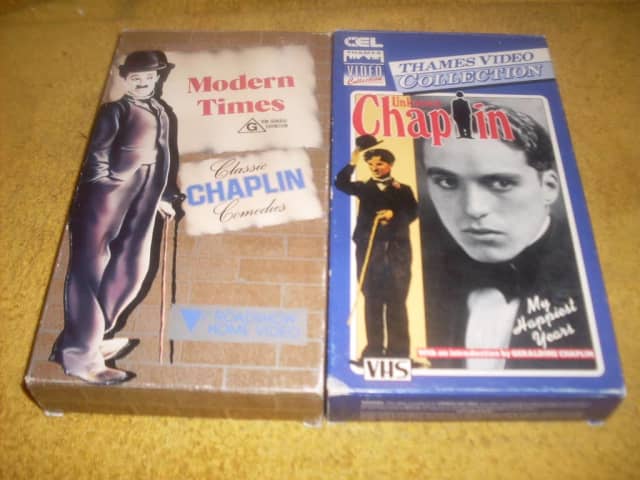 VHS Charlie Chaplin Modern Times u0026#47; My Happiest Years - CDs u0026 DVDs in  Henley Beach SA | Gumtree Australia