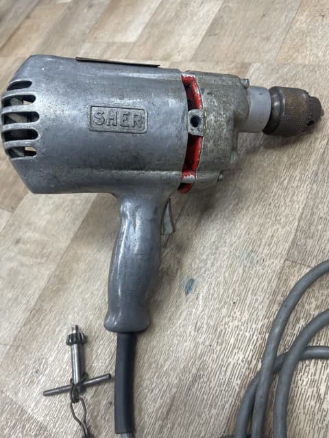 Vintage drill. Sher powermatic 2 speed 240V | Miscellaneous Goods ...