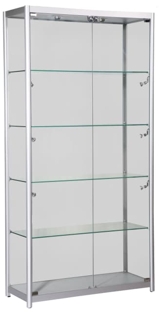 Glass showcase display cabinet 1980mm tall. Brand new glass cabinet ...