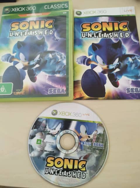 Sonic Unleashed - Classics Edition (Xbox 360) : Video Games