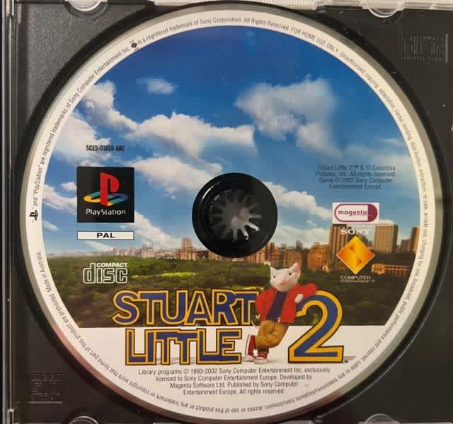 Stuart Little 2. PS1 Game. Black Edition. Disc only. - Playstation in ...
