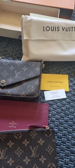 LOUIS VUITTON FELICIE POCHETTE HANDBAG, Bags, Gumtree Australia Mitcham  Area - Mitcham