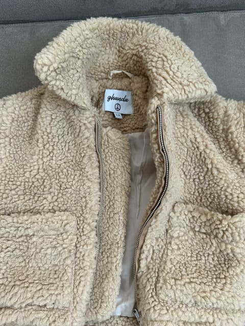 Ghanda teddy clearance jacket