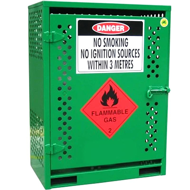 Gas Cylinder Storage cage for 2 xType Forklift Cylinder Melbourne