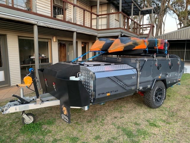 Ezytrail 4x4 Offroad Camper Trailer. Stirling GT Mk2, 2019 build