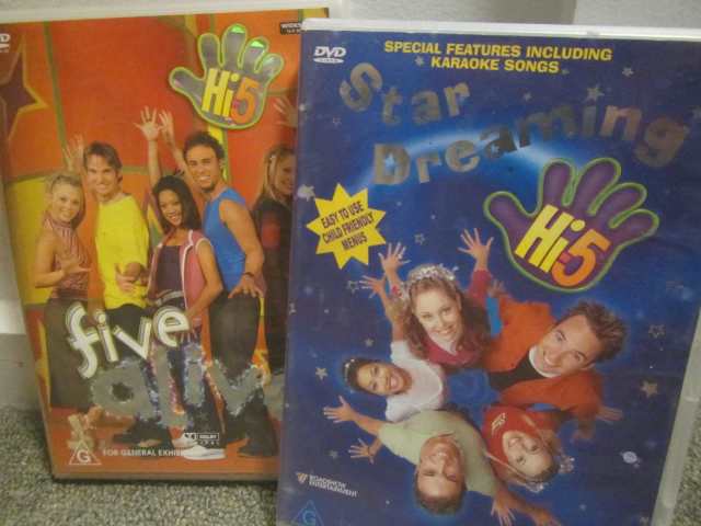 kids dvd tv show Original cast hi5 hi 5 musical music baby $15 each ...