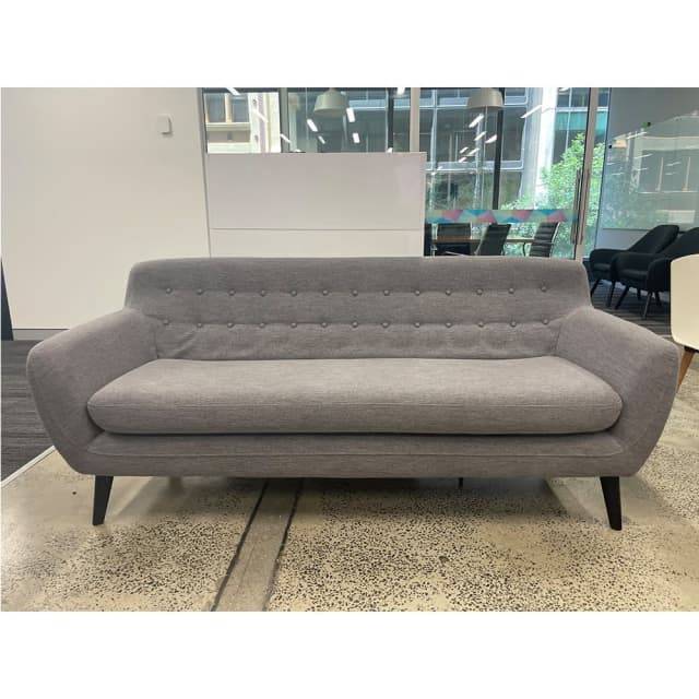 Our Price 800 RRP 2000! Ziggy Three (3) Seater Scandinavian Sofa