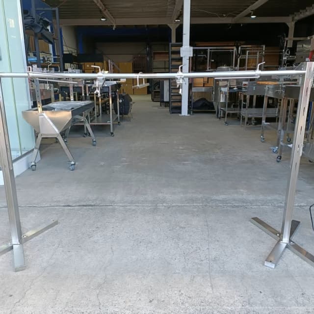 NEW 160cm STAINLESS STEEL TRIPOD BBQ SPIT ROTISSERIE (C05XL) BBQ