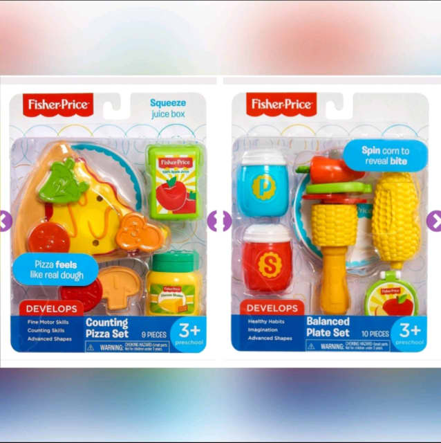 fisher price pizza set