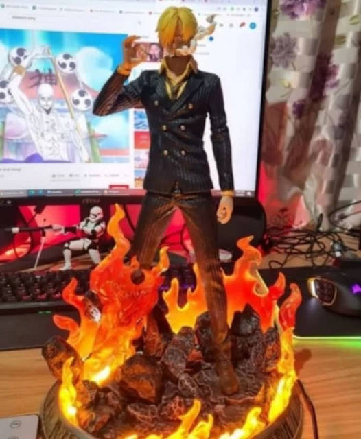 Action Figure Vinsmoke Sanji Statue 3D Art Gumtree Australia