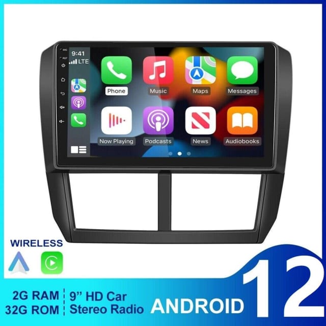 CarPlay Android Car Stereo wifi Radio GPS Head Unit For Subaru impreza