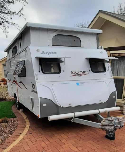 2014 JAYCO JOURNEY POP TOP CARAVAN MODEL 16-52-3 WITH SINGLE BEDS ...