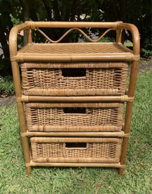 Cane retro drawers Bedside Tables Gumtree Australia Gosford Area