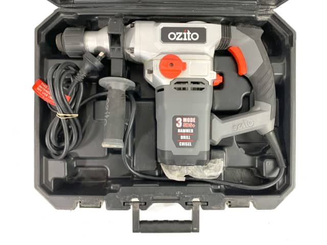 Ozito 1600w online rotary hammer drill