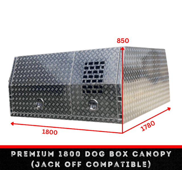 Premium 1800 Dog Box Canopy (Jack Off Compatible) Other Parts