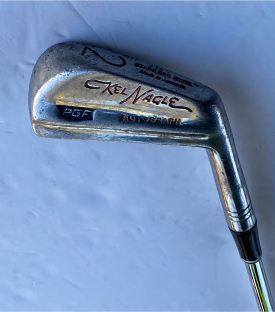 Kel Nagel PGF Autograph 2 Iron Made In Australia Golf Club Golf