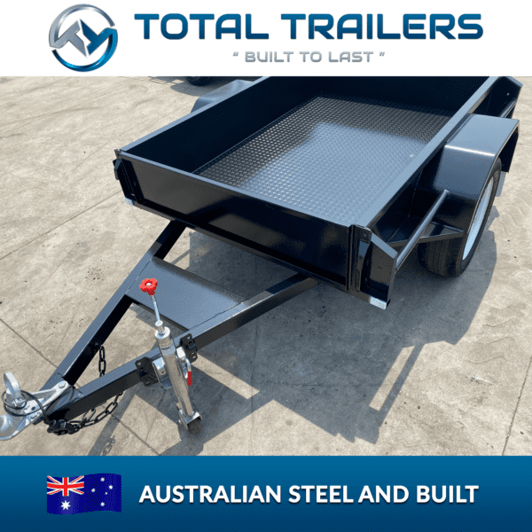 6x4 Box Trailer Checker floor Trailers Gumtree Australia Wyndham