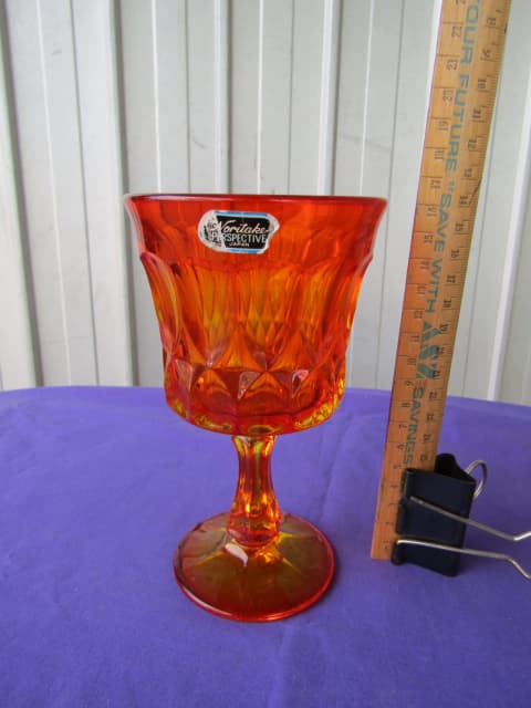 Noritake Wine Glass Perspective Ruby Red Goblet Vintage Collectables Gumtree Australia 4648