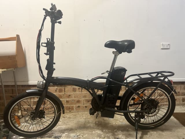 Nishiro electric best sale folding bike