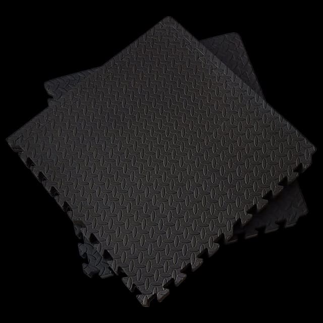 12 Tiles EVA Rubber Foam Gym Mat 60cm x 60cm 2.5cm Fitness Floori