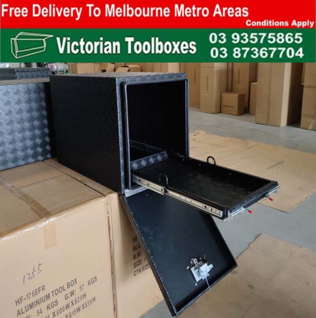 800(L) x 500(D) x 600(H)MM Heavy Duty Aluminium Tool Boxes Other