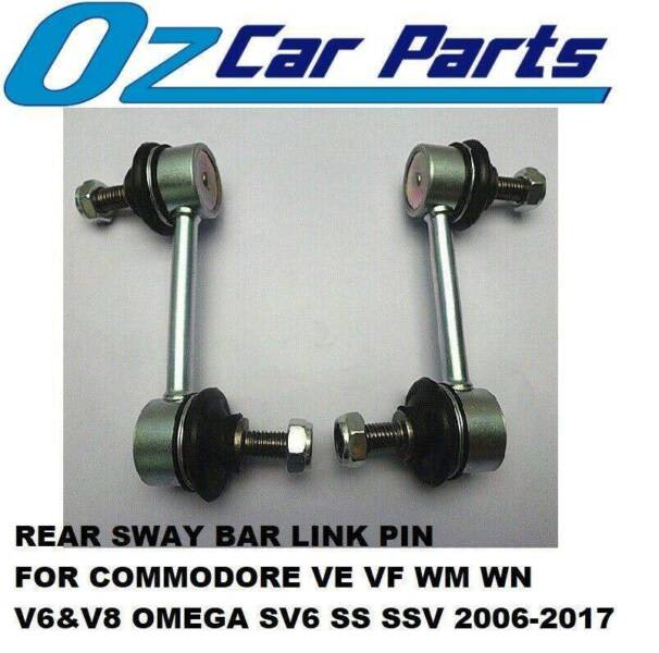 PAIR OF REAR SWAY BAR LINKS FOR HOLDEN COMMODORE VE WM VF WN V6 & V8 2