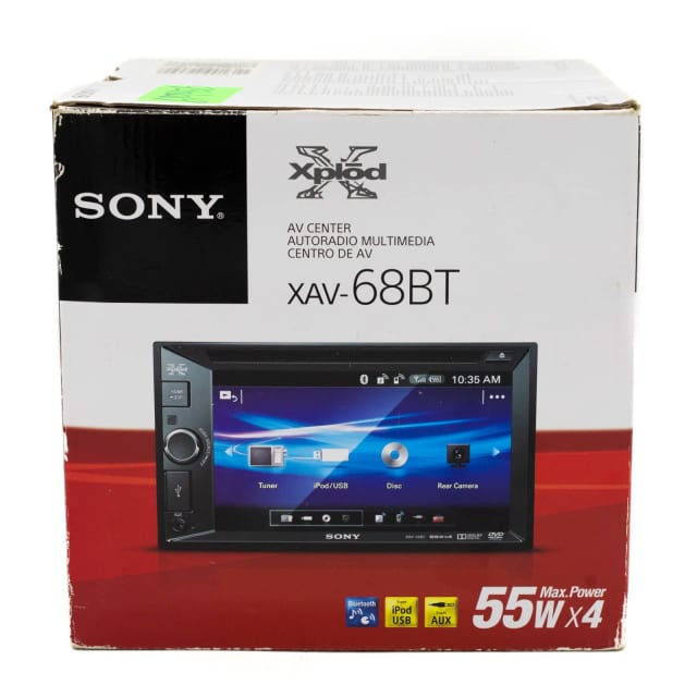 259541 SONY Xplod XAV68BT InCar Touchscreen Multimedia System