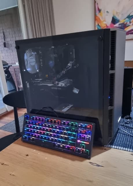 cheap light up gaming pc