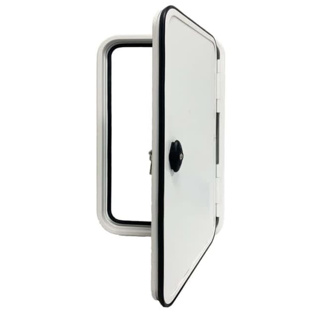 CARAVAN TEARDROP ACCESS DOOR ALUMINIUM HIGH END QUALITY Caravan