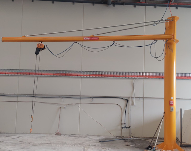 500kg/125kg JIB CRANES/Hoists/Vaculex Lifter. 150kg Sheet Lifter etc