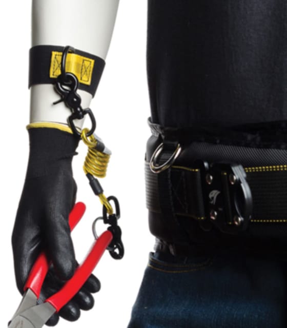58 x PYTHON Safety Fall Protection Pullaway Wrist Band Slim Medium ...