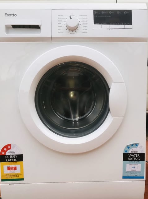 esatto front loader washing machine