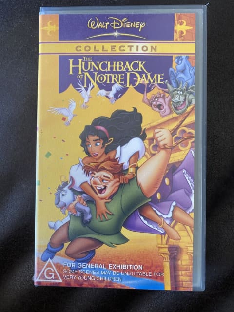 Original VHS Tape Disney Hunchback of Notre Dame | Collectables ...