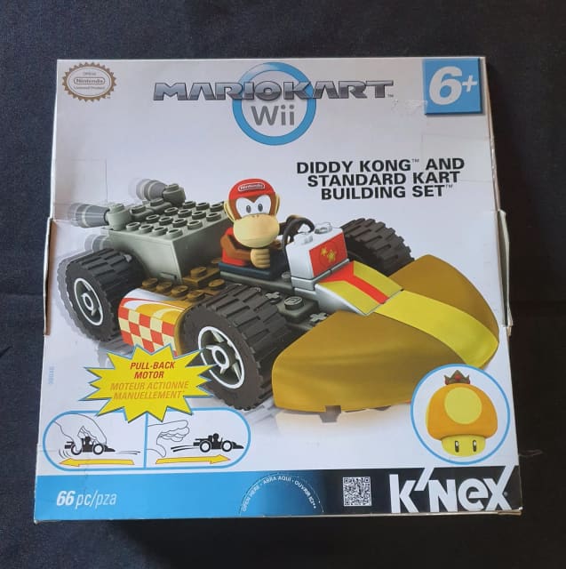 Knex Mario Kart Wii Diddy Kong Pull Back Kart Building Set Nintendo Gumtree Australia 8579