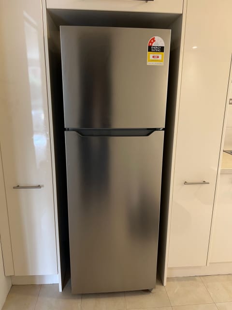 kogan stainless steel fridge