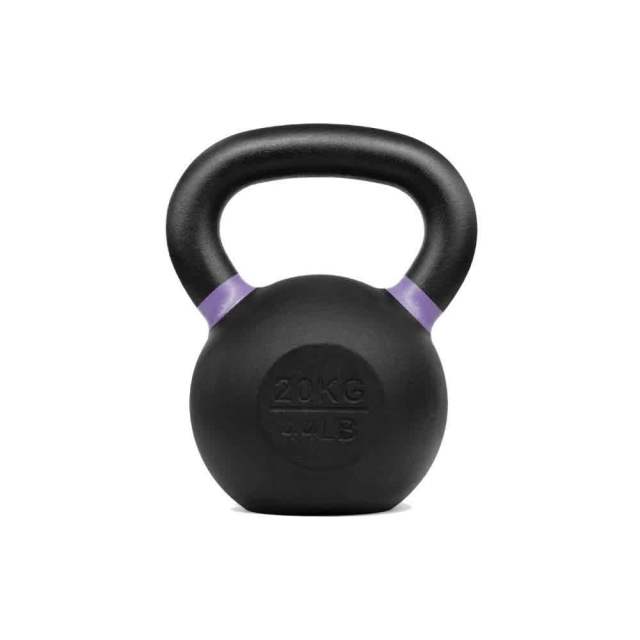 Cast Iron Kettlebell 20kg Lavender... Gym & Fitness in Campbelltown NSW Gumtree Australia