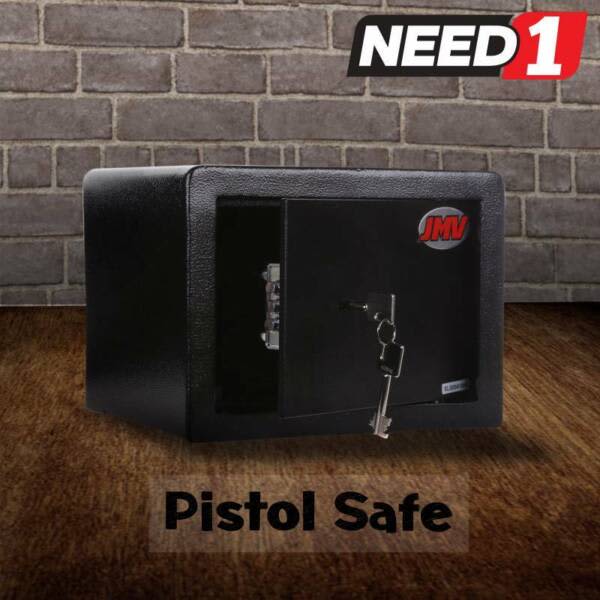 JMV Small Compact Pistol Hand Gun Safe Ammunition Box (Category H