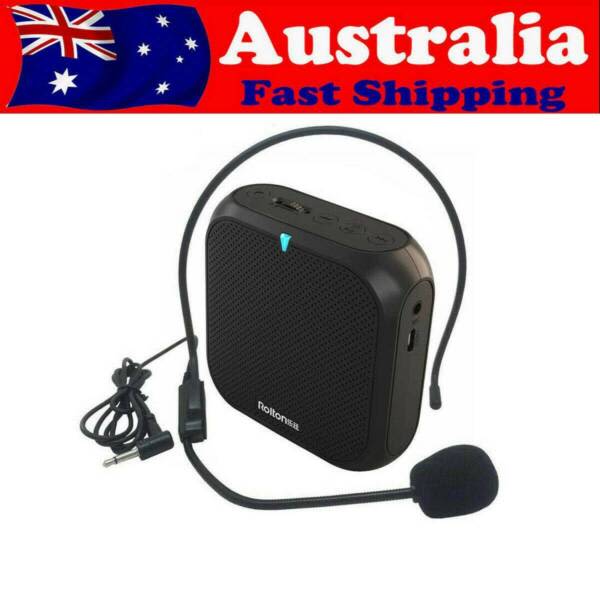 portable voice amplifier megaphone booster microphone loudspeaker