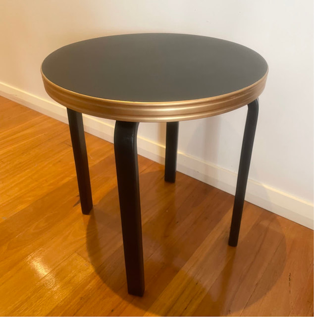 Art Deco rounded top side table Buffets & Side Tables Gumtree