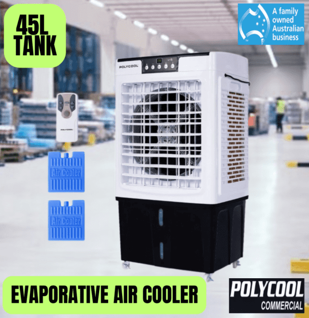 45L 125W Evaporative Air Cooler Fan Pickup / Delivery Available Air Conditioning & Heating