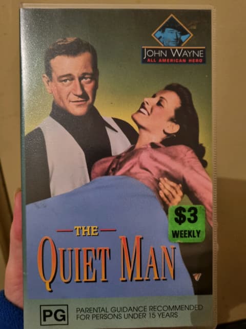 The quiet man John Wayne vhs video tape | Collectables | Gumtree ...