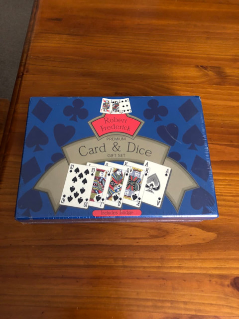 Card & Dice Games Gift Set | Board Games | Gumtree Australia ...