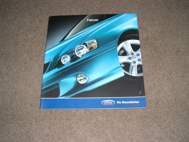 Ford Falcon Sales Booklet Brochure | Collectables | Gumtree Australia ...