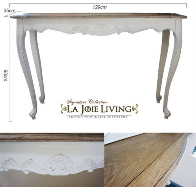 French Provincial Hall CONSOLE Display TABLE Classic Vintage Buffets