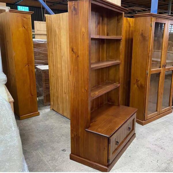 LOCAL MADE PINE COMBO BOOKCASE 6 x 3 Bookcases & Shelves Gumtree