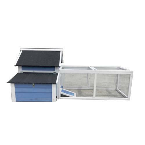 Chicken Coop Rabbit Huth Wooden Chicken House Egg cage with Big Run107