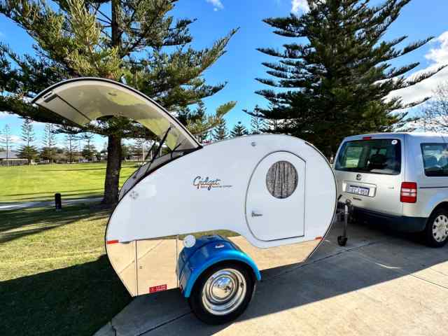 Teardrop camper - retro Gidget bondi | Caravans | Gumtree Australia ...