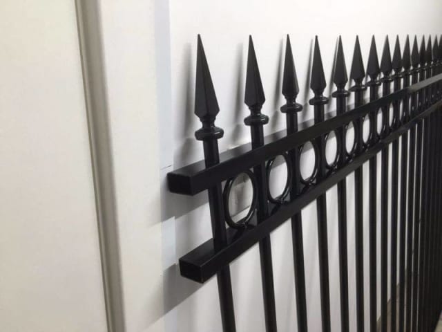 A GRADE SPEAR & RING FENCE PANEL GALVANIZED POWDERCOATED BRAND NEW ...