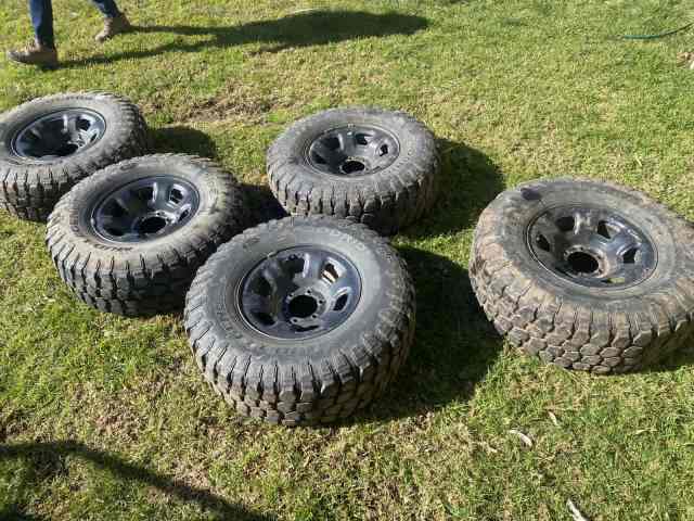 33s tires and wheels | Wheels, Tyres & Rims | Gumtree Australia Bowral ...